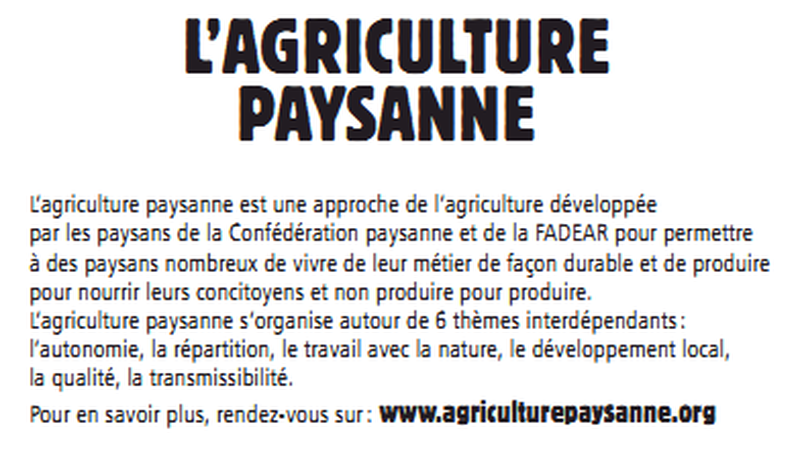 don militant biocoop magasin bio FADEAR agriculture paysane Tassin ouest lyon